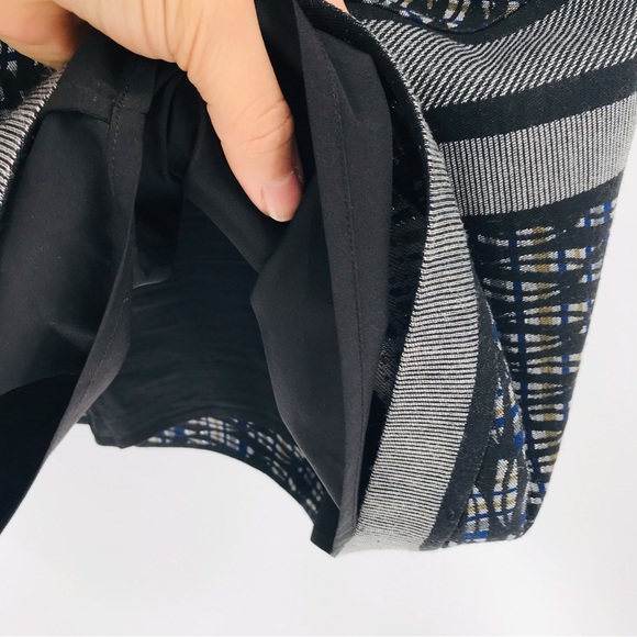 Diane Von Furstenberg Sleeveless Geometric Mini Dress Size 6 - Picture 9 of 11